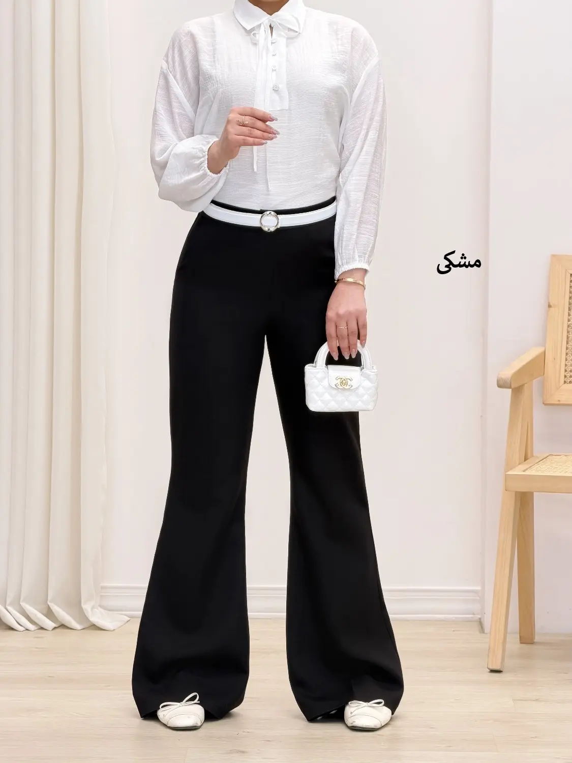 4431-شلوار بوت کات مازراتی
